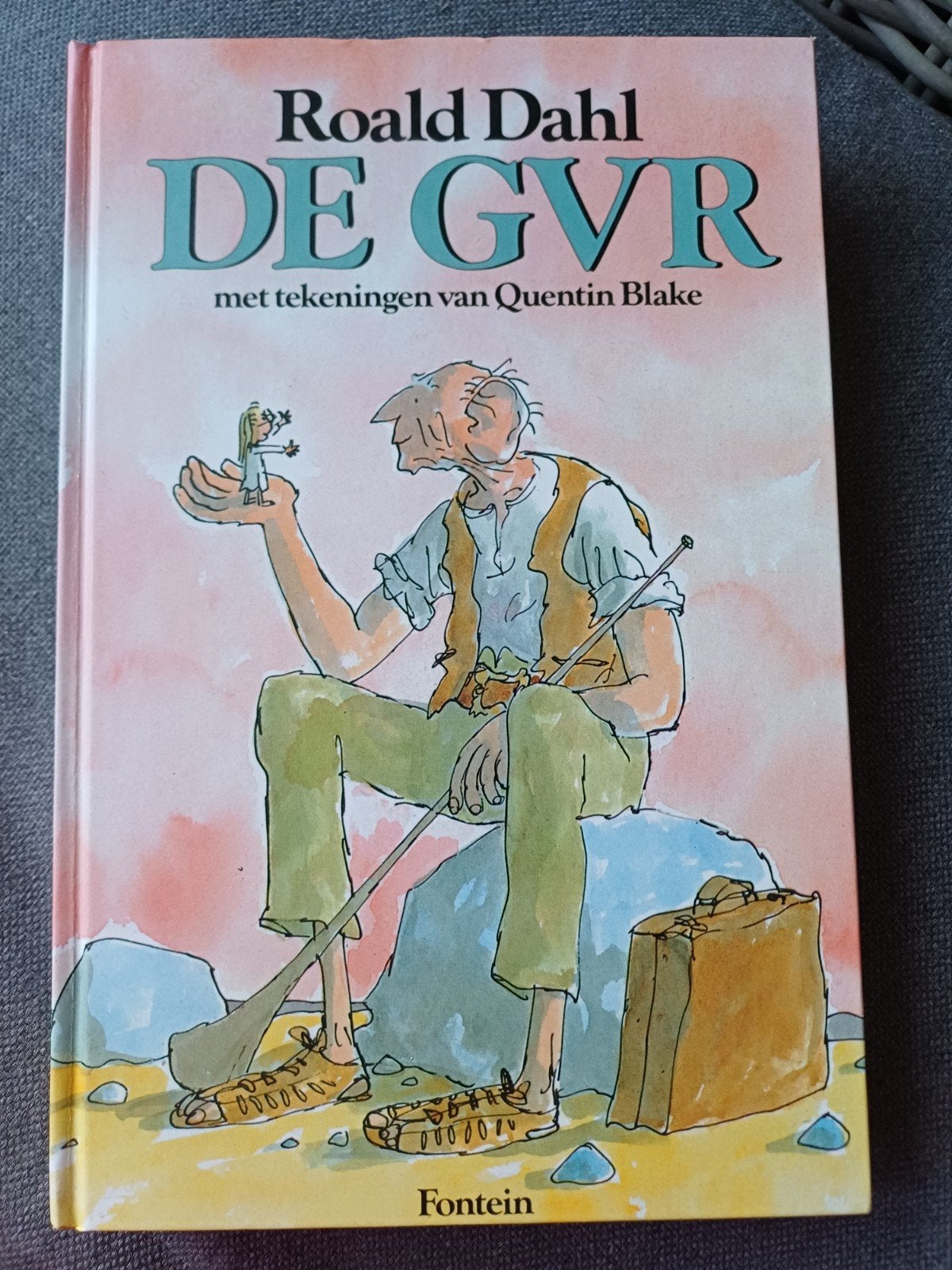 Roald Dahl - De GVR (De Grote Vriendelijke Reus), Ophalen of Verzenden, Zo goed als nieuw, Roald Dahl, Fictie algemeen