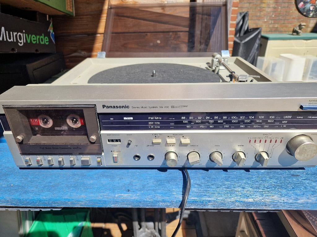 Panasonic music systeem, Ophalen of Verzenden, Gebruikt, Overige merken