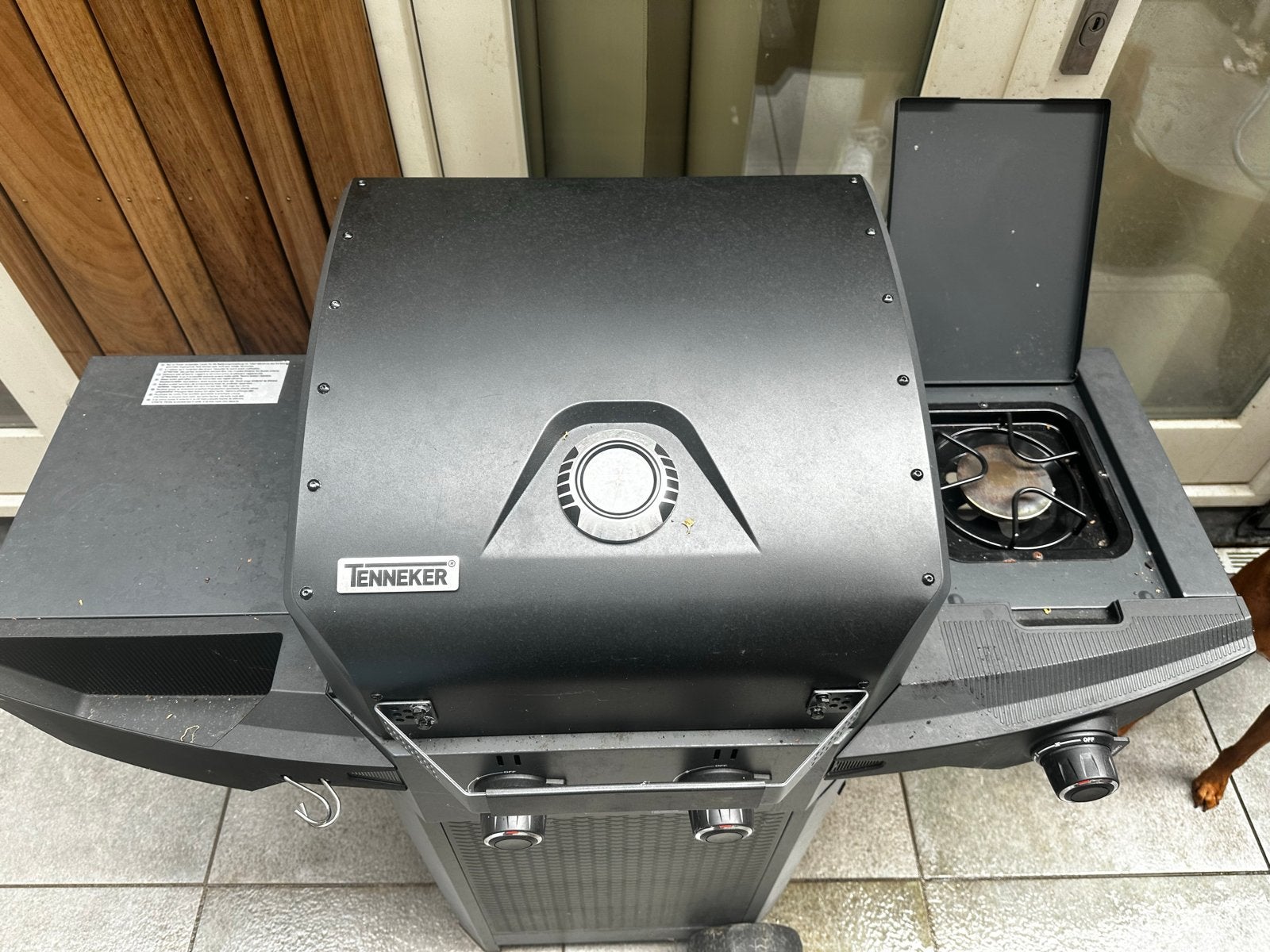 Tenneker Gasbarbecue met hoes - Zo goed als nieuw!, Tuin en Terras, Gasbarbecues, Ophalen, Gebruikt