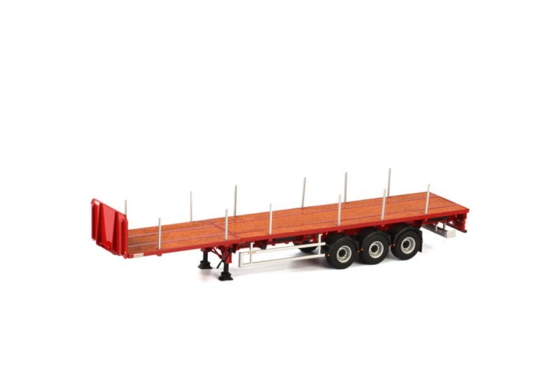 PREMIUM LINE; FLATBED TRAILER - 3 AXLE, Nieuw, Ophalen of Verzenden, Bus of Vrachtwagen, Wsi