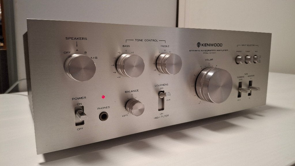 KENWOOD KA-3500 vintage versterker, Overige merken, Gebruikt, Ophalen of Verzenden, Minder dan 60 watt