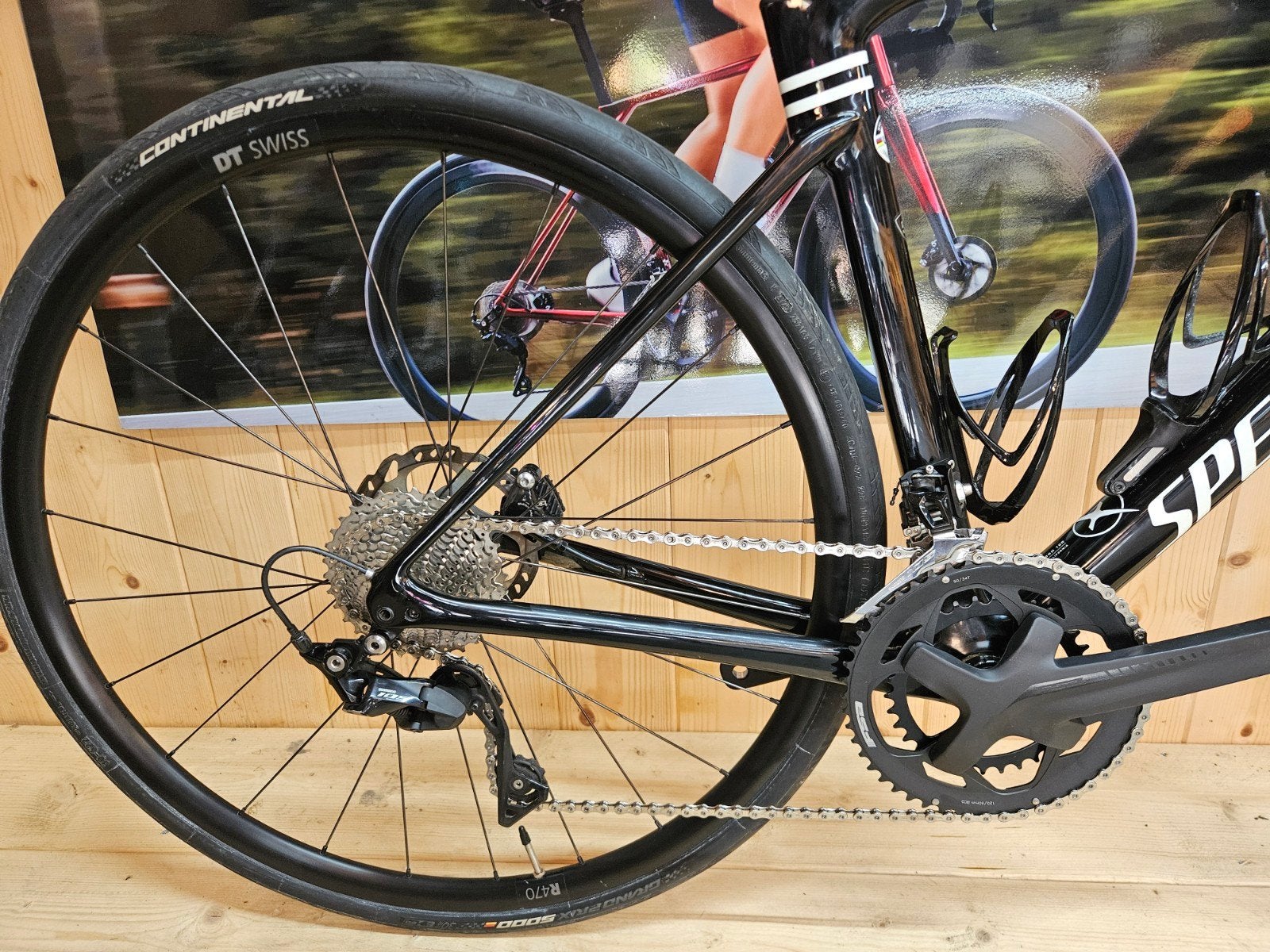 Specialized Roubaix Maat 54 Shimano 105  ZGAN!, Carbon, Zo goed als nieuw, Meer dan 20 versnellingen, 53 tot 57 cm