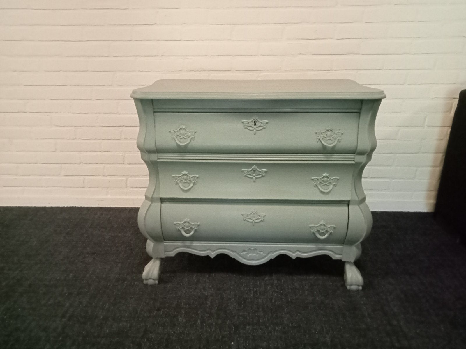 Vintage ladekastje in landelijke stijl, Huis en Inrichting, Kasten | Dressoirs, Gebruikt, Landelijke stijl, Vintage, Met lade(s)
