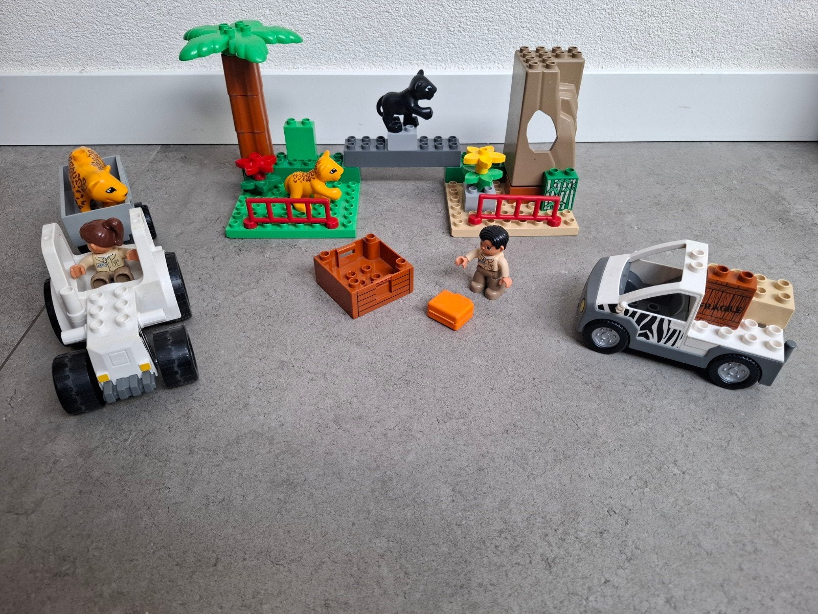 duplo 4971 zoo dierentuin, Ophalen of Verzenden, Zo goed als nieuw, Duplo