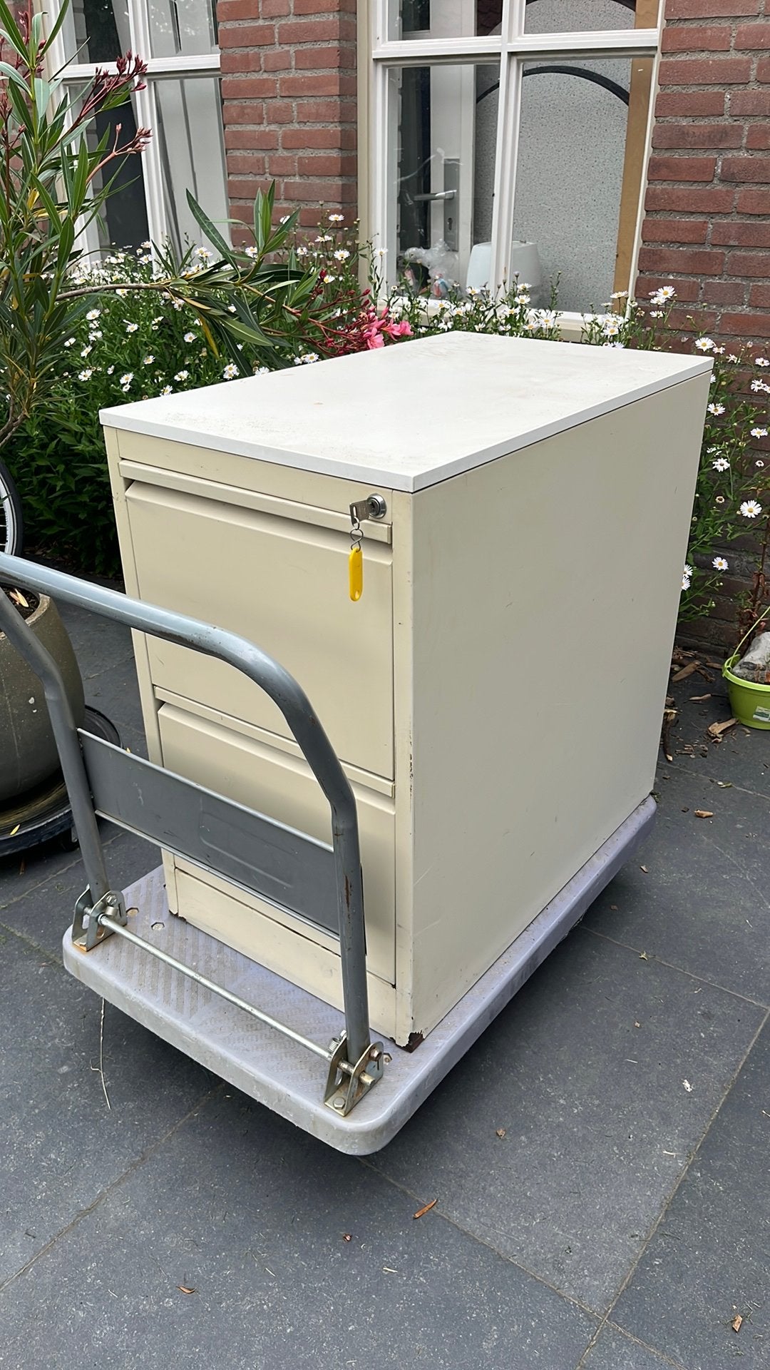 Metalen archiefkast, Ophalen, 50 tot 100 cm, Zo goed als nieuw, Minder dan 100 cm