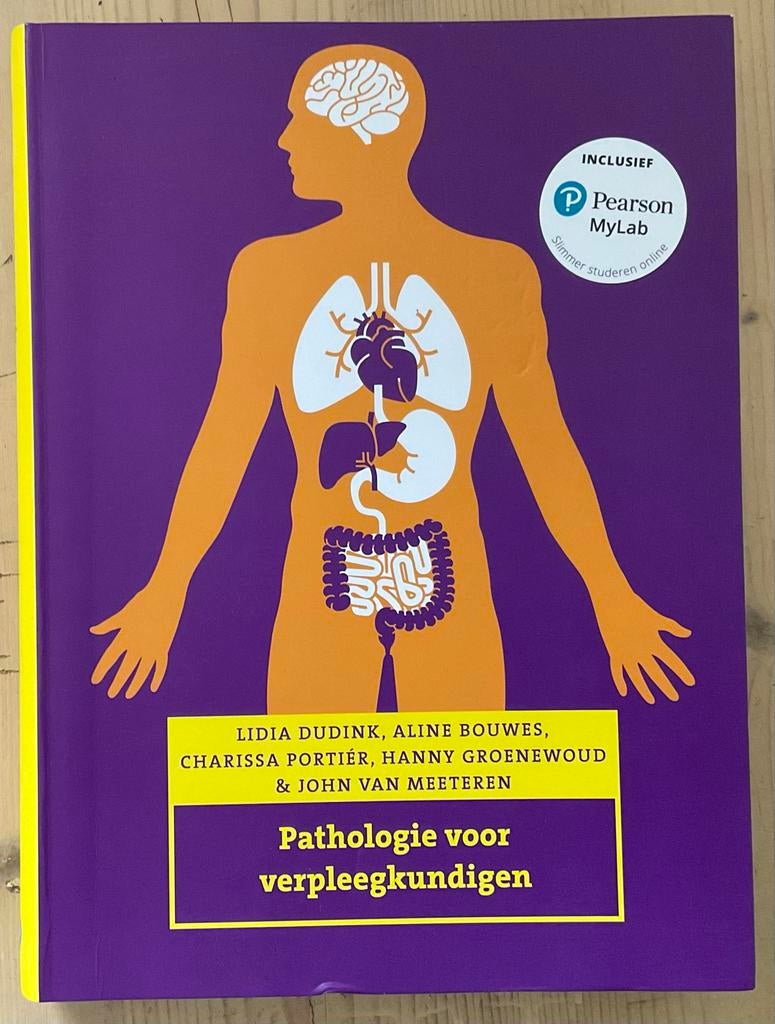 Pathologie voor verpleegkundigen - Inclusief MyLab, Ophalen, Beta, Zo goed als nieuw, HBO