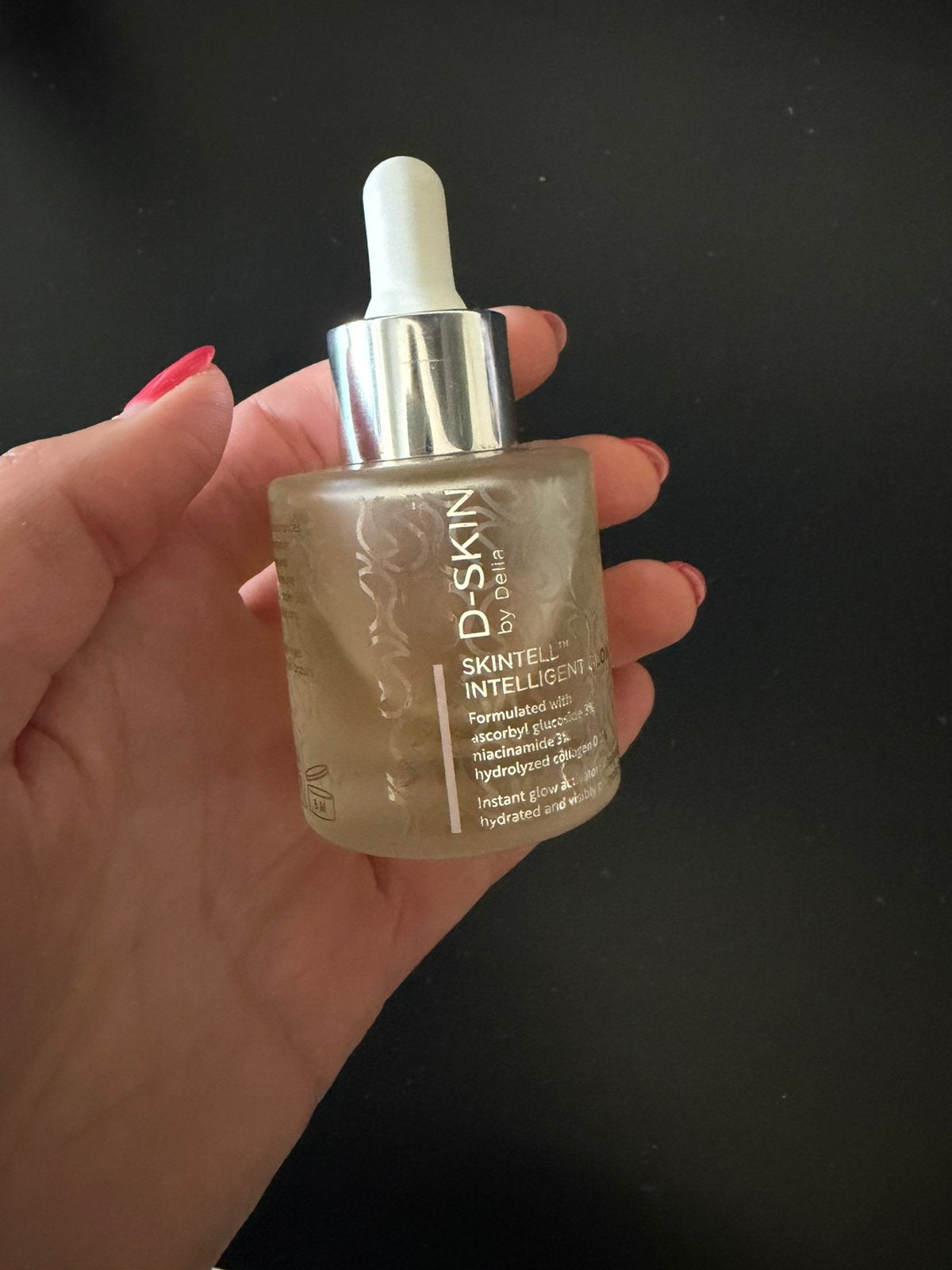 Skintell glow oil D skin, Ophalen of Verzenden, Zo goed als nieuw