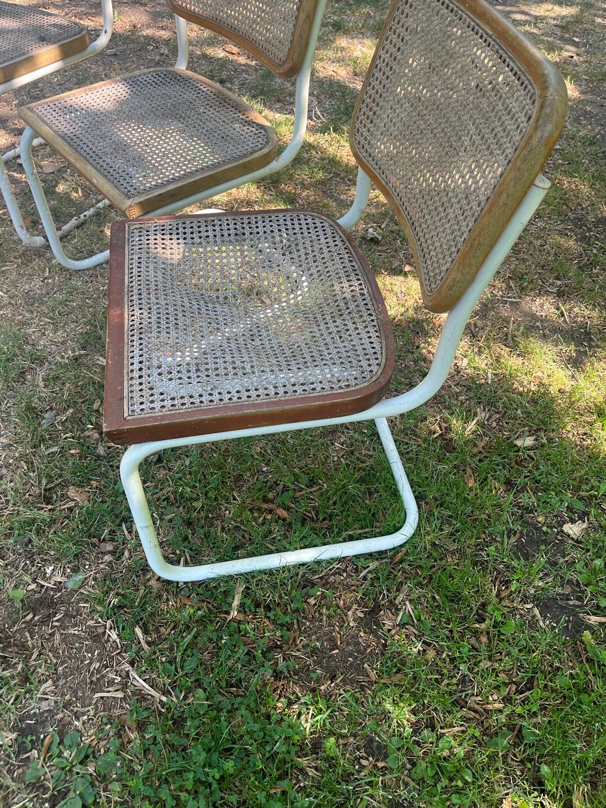 Cesca B32 vintage stoelen - Opknappers, Ophalen