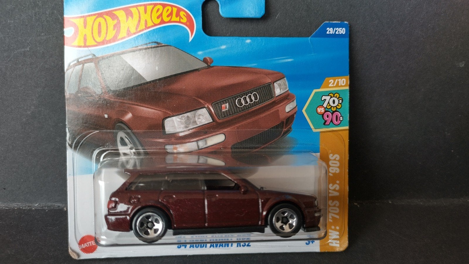 Audi RS2 avant red 1:64 Hotwheels Pol, Auto, Verzenden, ., Nieuw