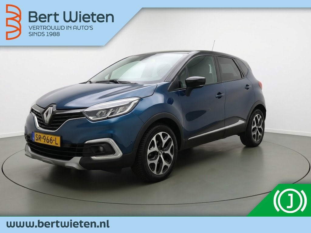 Renault Captur 1.2 TCe Intens | Geen import | Trekhaak | Par, Auto's, Gebruikt, 4 cilinders, Leder en Stof, Origineel Nederlands