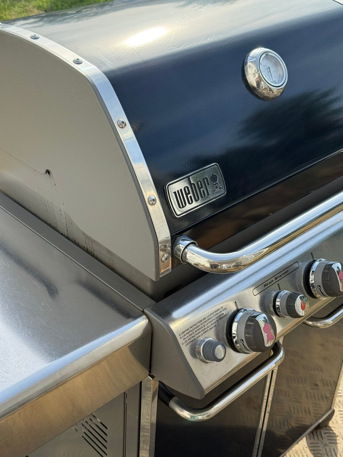 Weber BBQ genesis + gratis 2 platen, Ophalen
