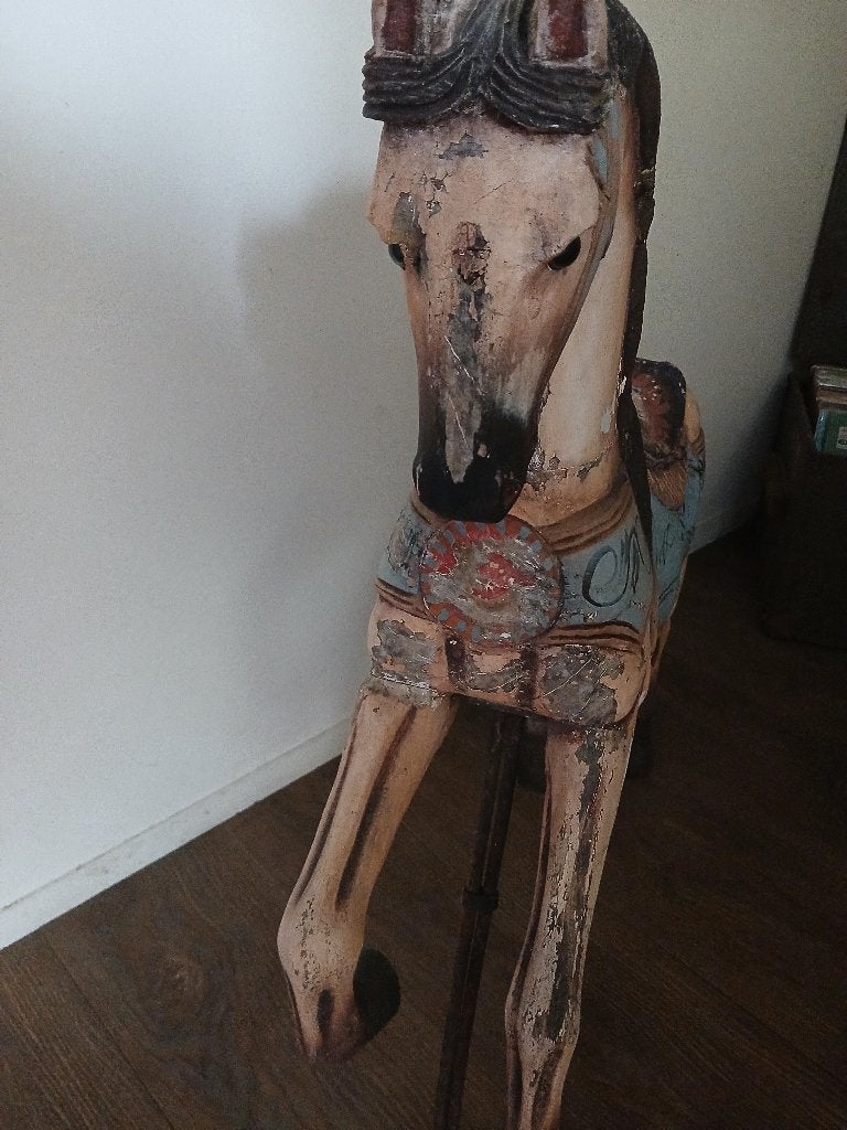 Paard kermis draaimolen, Antiek en Kunst, Ophalen