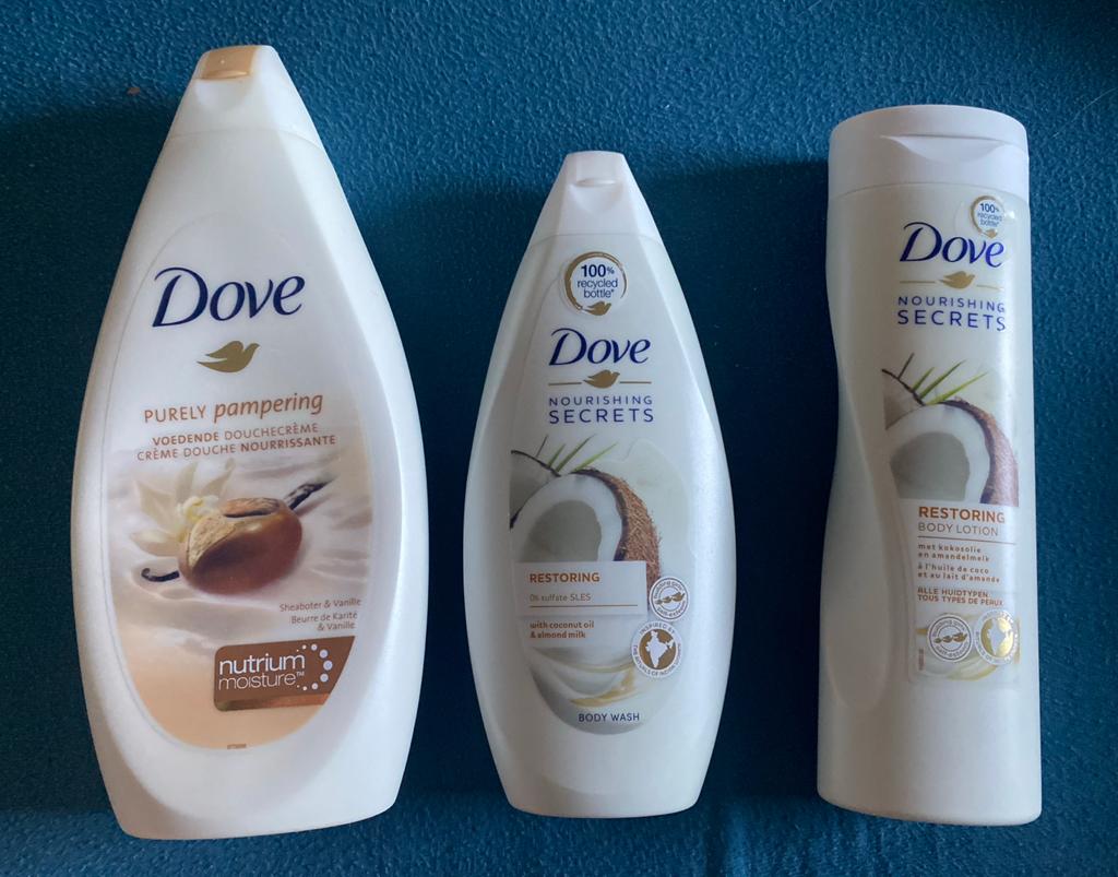 Dove Douchegel en Bodylotion Set, Ophalen of Verzenden, Nieuw, Bad & Douche