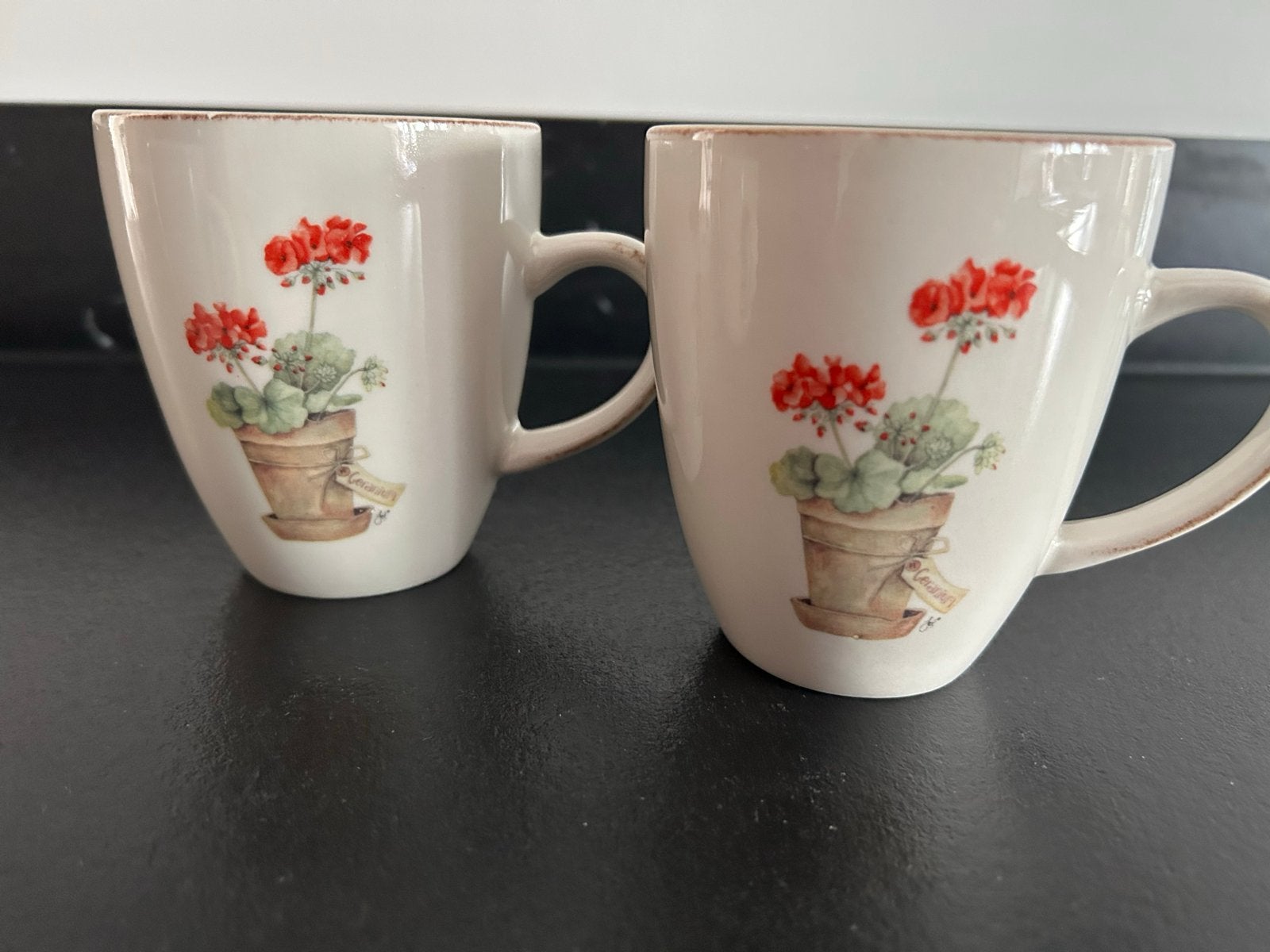 2 bekers van Jet by Ter Steege, Keramiek, Zo goed als nieuw, Overige stijlen, Jet by Ter Steege