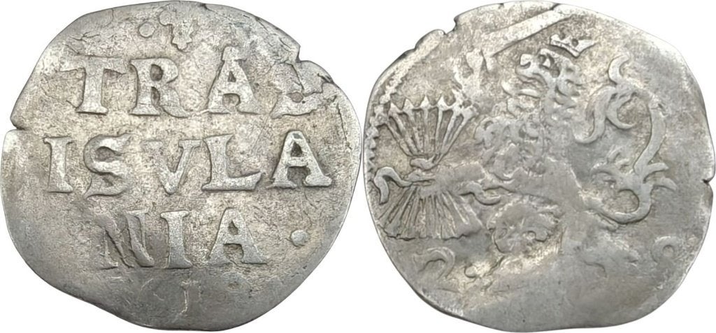 Dubbele stuiver 1619, Nederland, Overijssel, Postzegels en Munten, Vóór koninkrijk, Zilver, Losse munt, Overige waardes