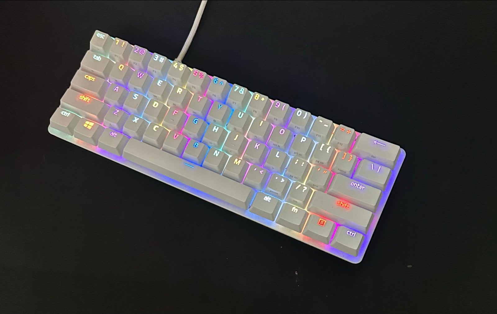 Razer Huntsman Mini Toetsenbord & DeathAdder Essential Muis, Gaming toetsenbord, Ophalen of Verzenden, Zo goed als nieuw, Qwerty