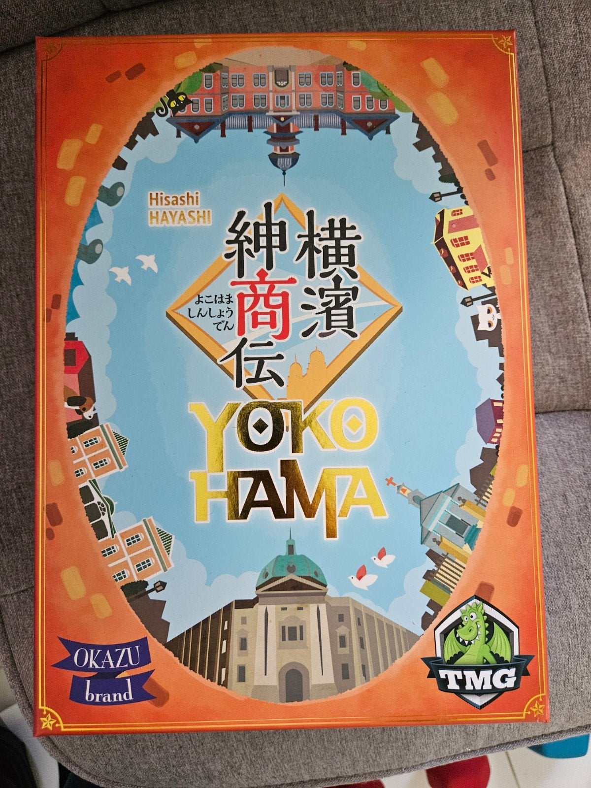 Yokohama Deluxified - Strategisch bordspel, Drie of vier spelers, Ophalen, Zo goed als nieuw, Okazu Brand, TMG