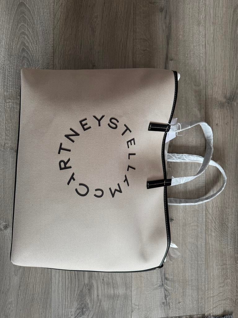 Stella McCartney H&M grote canvas bag, Ophalen of Verzenden, Nieuw, Zwart