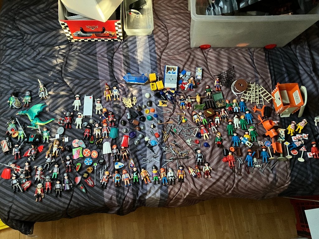 heel veel playmobil, Ophalen, Gebruikt, Complete set, Overige typen