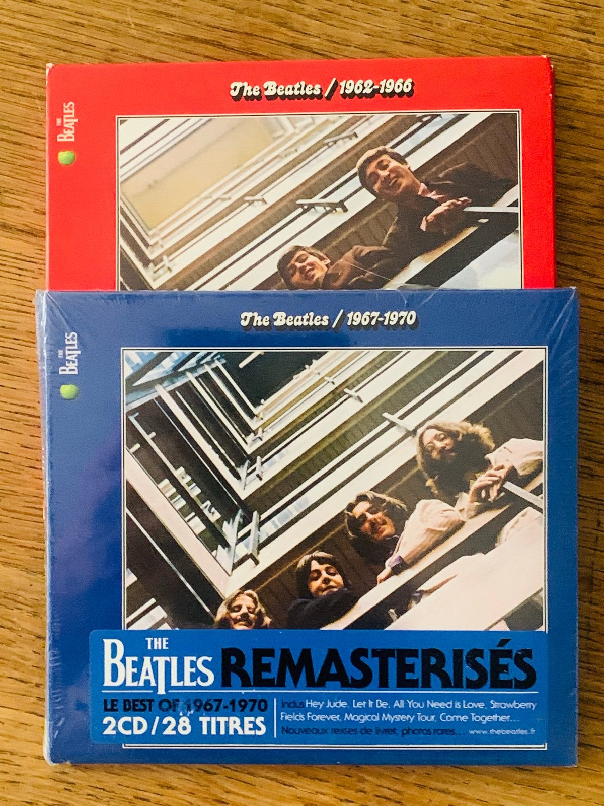 The Beatles 1962-1966 & 1967-1970 Remastered CD digipacks, Rock, Ophalen of Verzenden, Verzamelalbum, Remastered