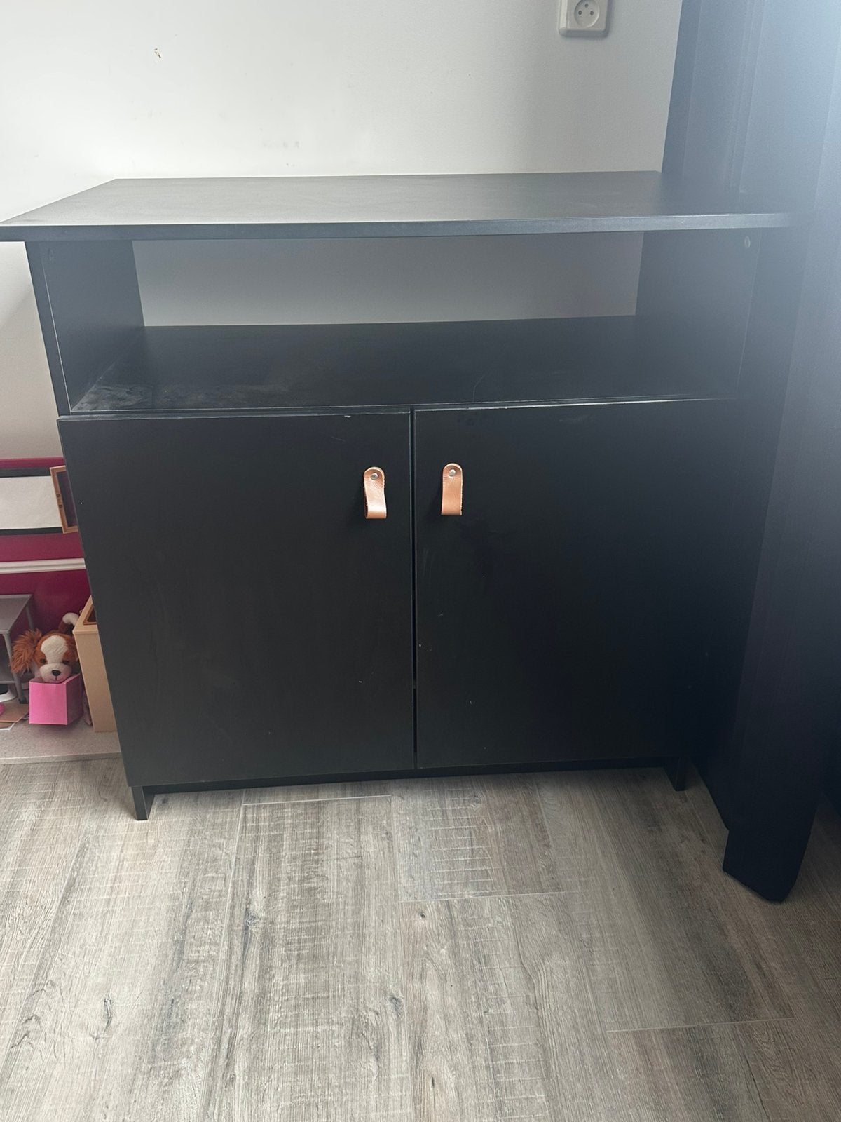 Commode zwart, Ophalen, 50 tot 70 cm, 90 tot 105 cm, 100 cm of meer