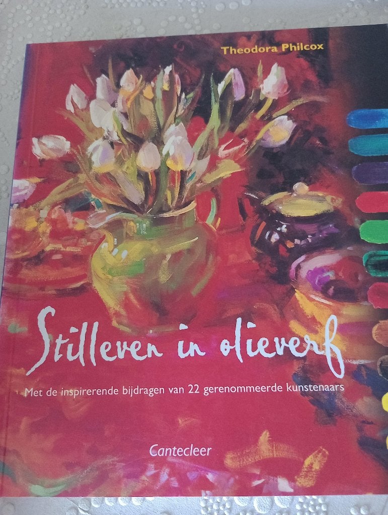 Stillevens in olieverf, Ophalen of Verzenden, Zo goed als nieuw, Olieverf