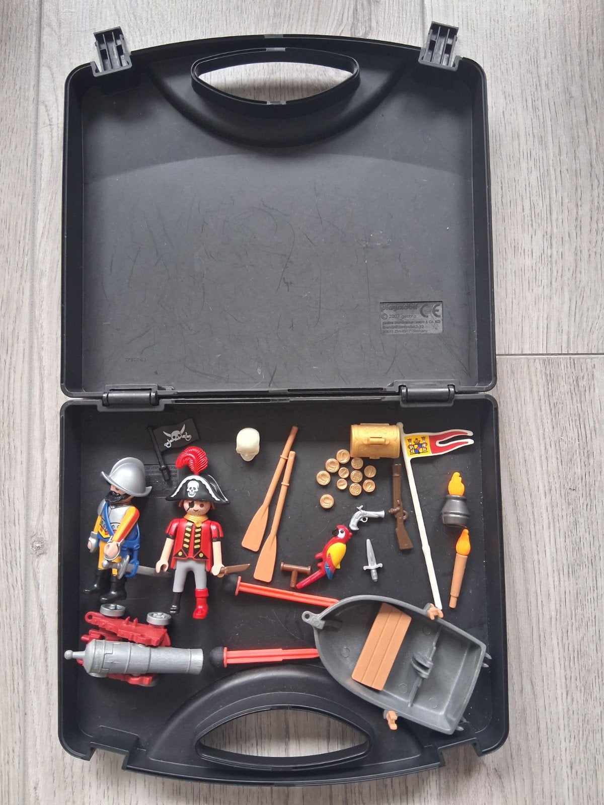Playmobil 5894 Piraten Koffer - Zo goed als nieuw, Complete set, Overige typen, Ophalen of Verzenden, Zo goed als nieuw