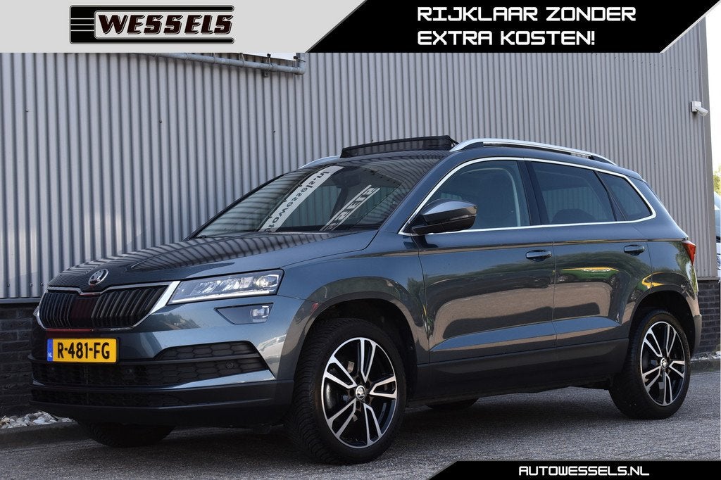 Skoda Karoq 1.5 TSI ACT Business Edition Plus Panorama, Wegk, Auto's, Skoda, Bedrijf, Te koop, Karoq, ABS, Achteruitrijcamera