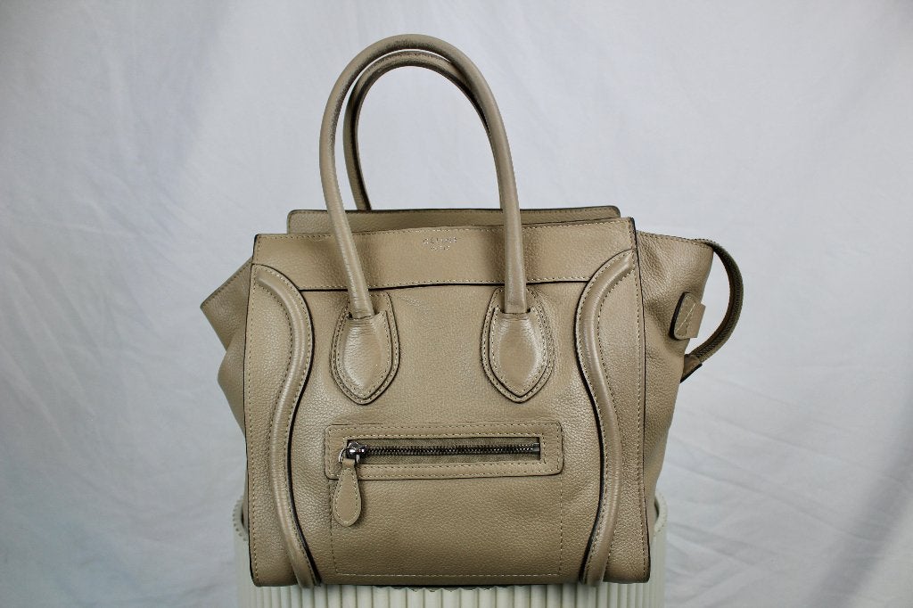 Celine Micro Luggage - 1226, Overige merken, Gebruikt, Bruin, Celine