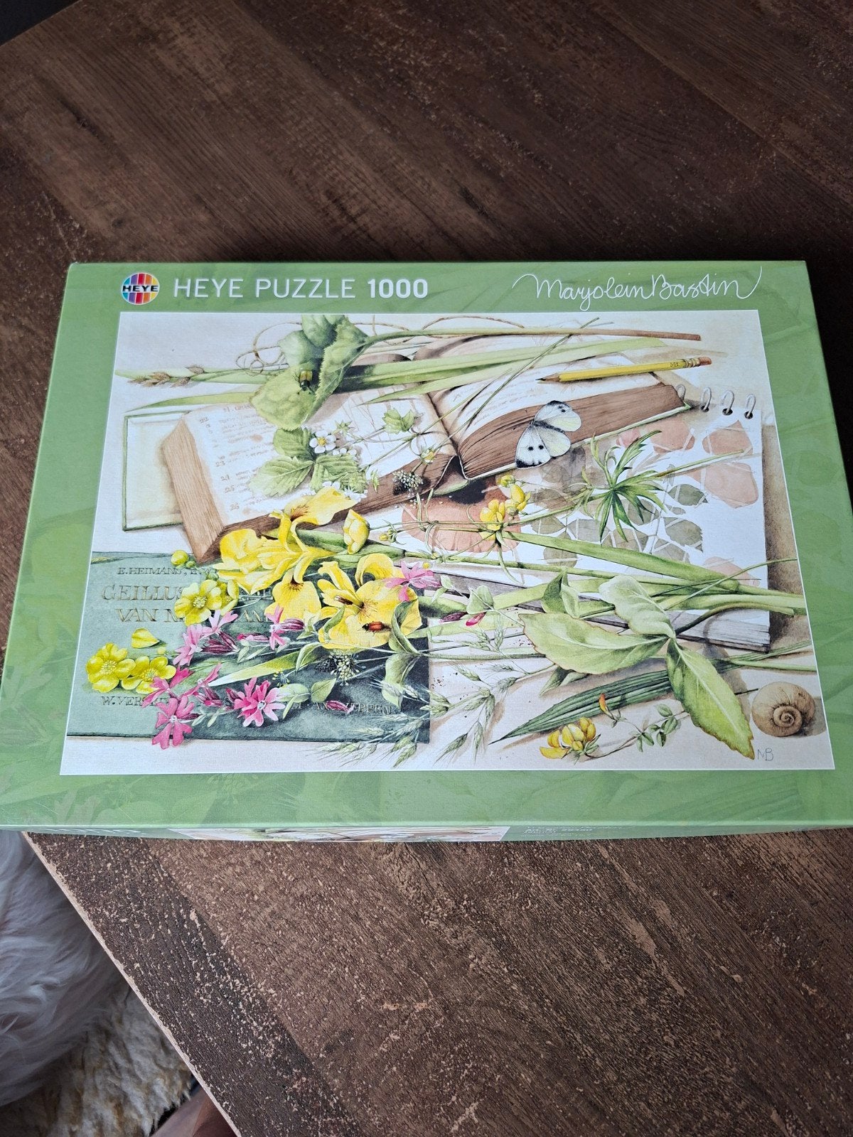 Heye Legpuzzel 1000 stukjes Marjolein Bastin, Hobby en Vrije tijd, Ophalen of Verzenden, 500 t/m 1500 stukjes, Zo goed als nieuw