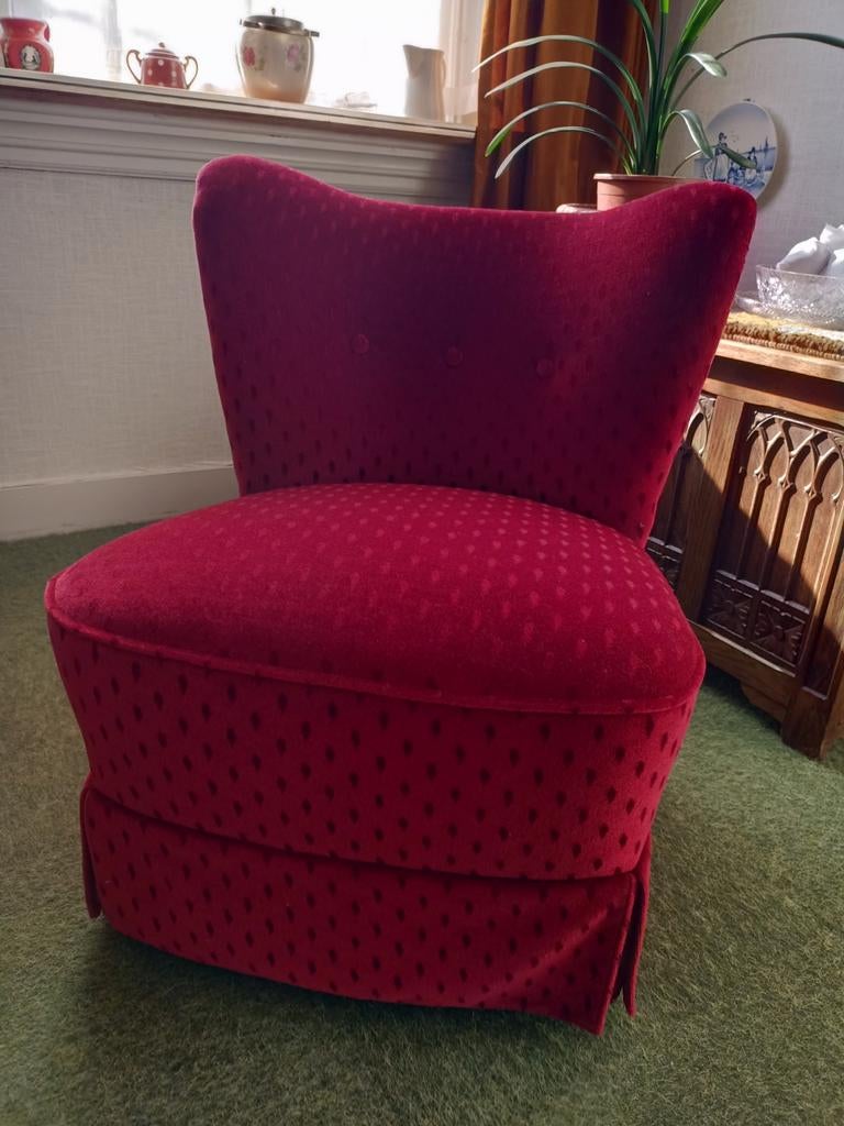 Stoeltje, Huis en Inrichting, Fauteuils, Ophalen, Gebruikt, Minder dan 75 cm, 50 tot 75 cm