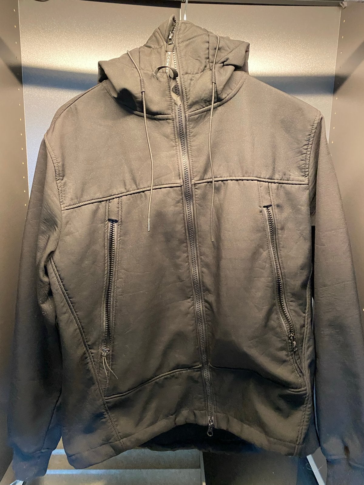 C.P. Company Goggle Jacket Zwart - Zo goed als nieuw, Ophalen, Zo goed als nieuw, Maat 48/50 (M), Zwart