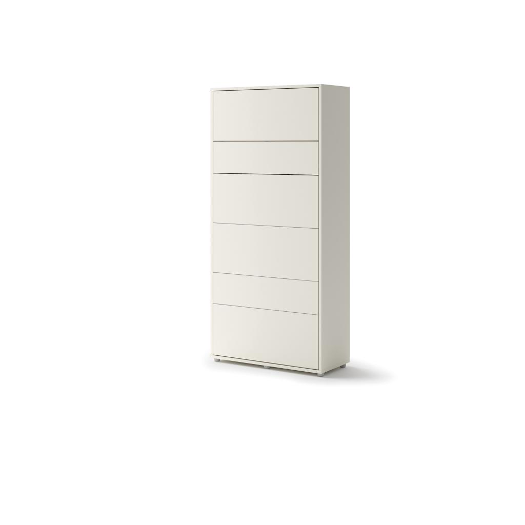 Concept opklapbed verticaal - 90x200 - Cashmere, Niet ingevuld, Niet ingevuld, Niet ingevuld