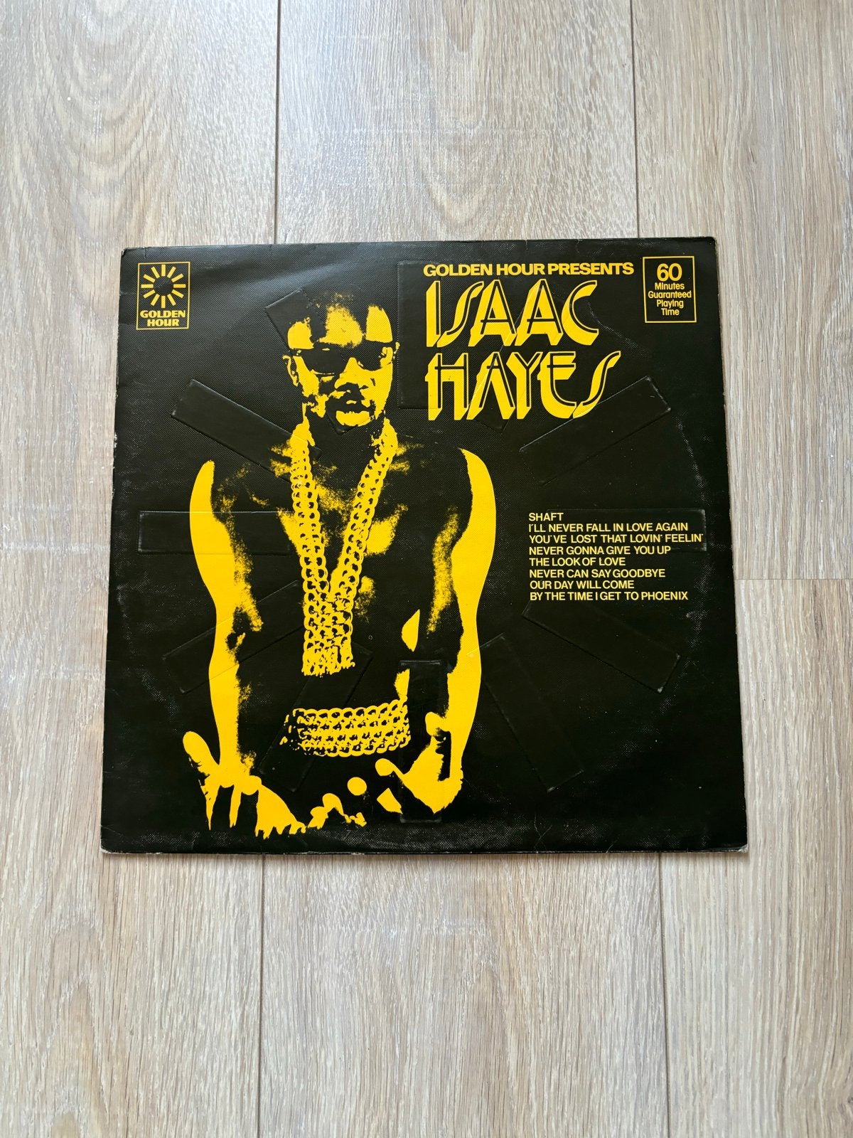 Isaac Hayes - Golden Hour Presents Isaac Hayes LP, LP, Gebruikt, Pop, Ophalen of Verzenden