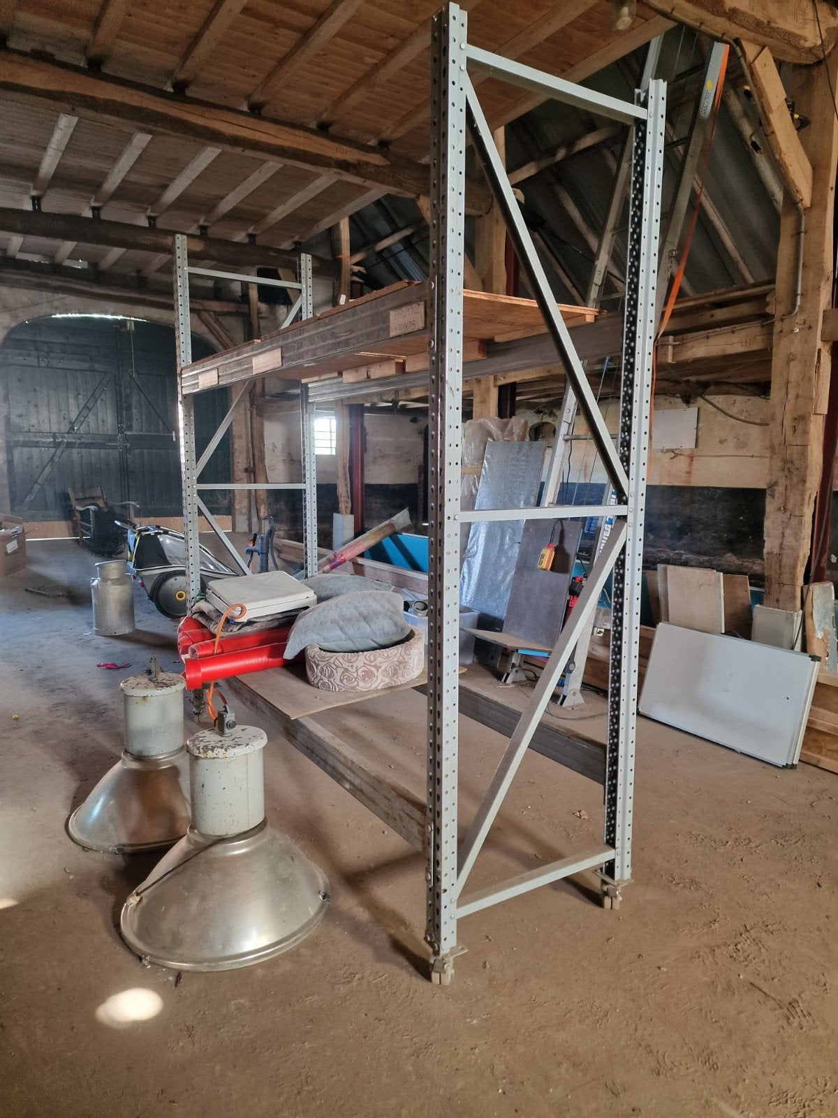 Robuuste rolsteiger, 270cm hoog, 80cm breed, Ophalen, Gebruikt, Rolsteiger of Kamersteiger, 2 tot 5 meter