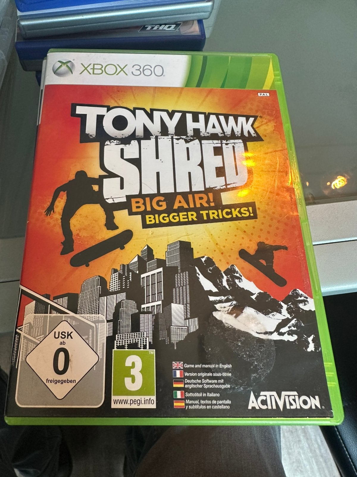 Tony hawk shred big air, 1 speler, Ophalen of Verzenden, Zo goed als nieuw, Vanaf 3 jaar