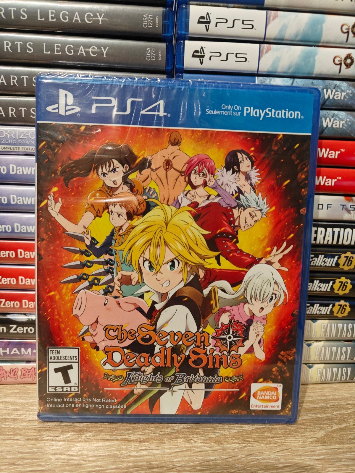 the seven deadly sins knights of brittannia playstation 4, 1 speler, Nieuw, Ophalen of Verzenden, K.