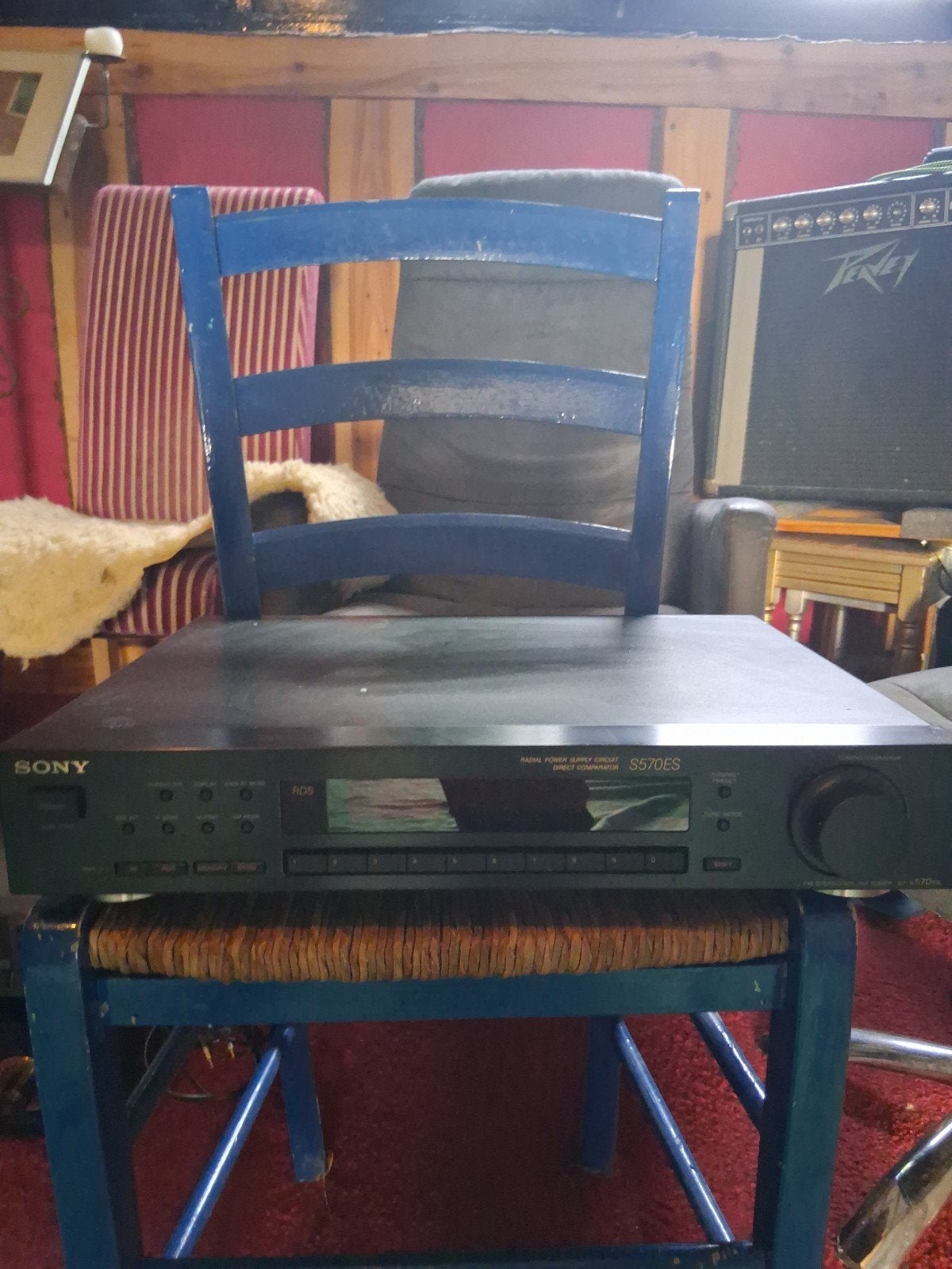 Sony ST-S570ES Tuner - Hoogwaardige audiokwaliteit, Ophalen of Verzenden, Gebruikt, Analoog