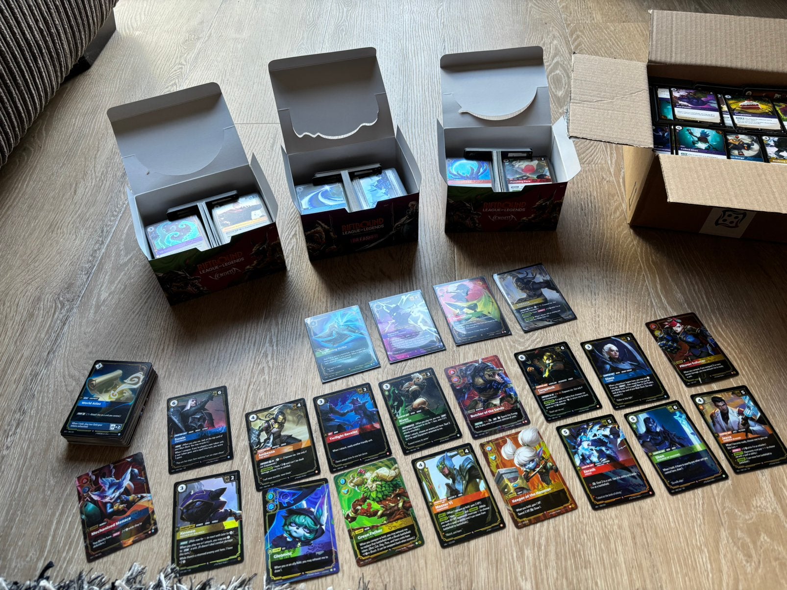 2500 Riftbound kaarten - Bulk inclusief 60 rares en 4 epics, Hobby en Vrije tijd, Verzamelkaartspellen | Magic the Gathering, Ophalen of Verzenden