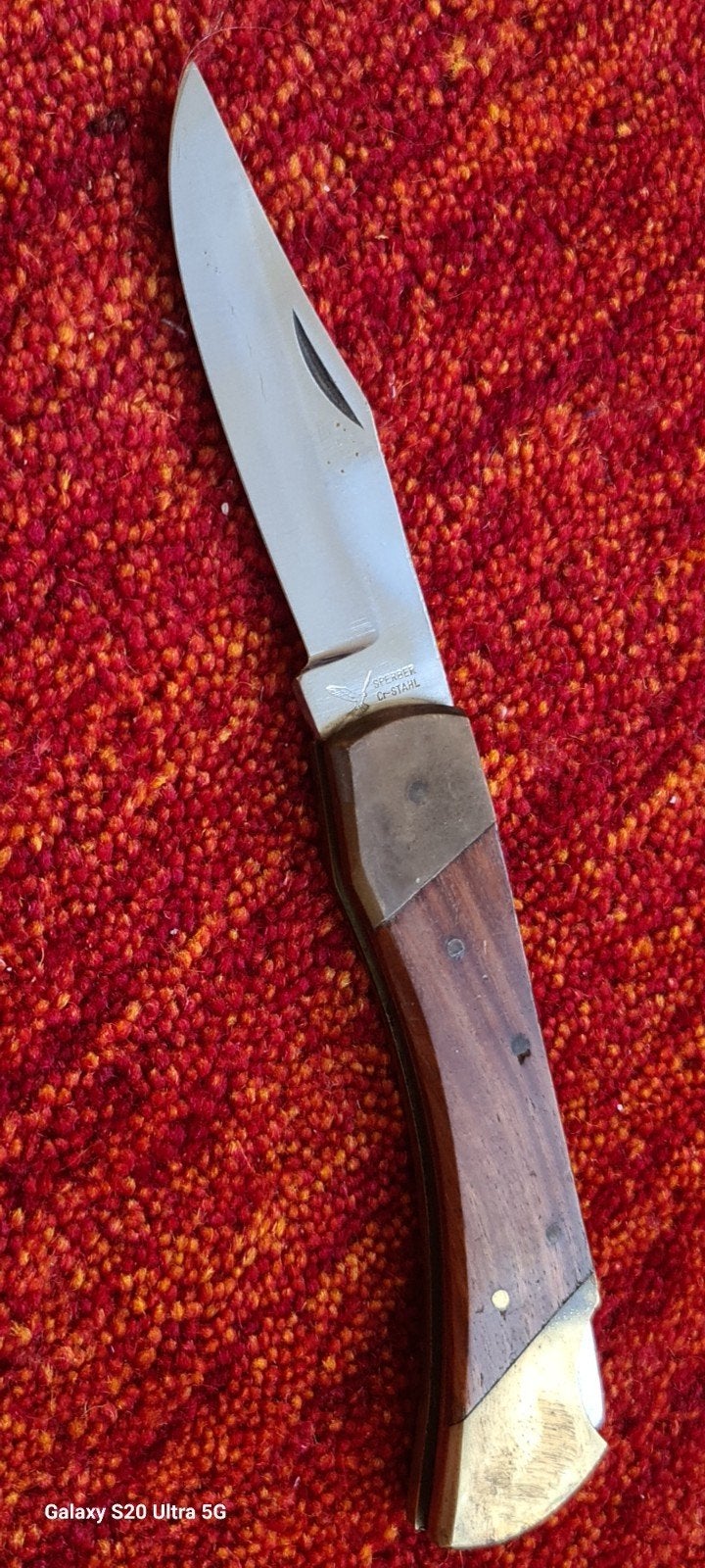 Sperber Cr-Stahl Zakmes met Houten Handvat, Ophalen of Verzenden