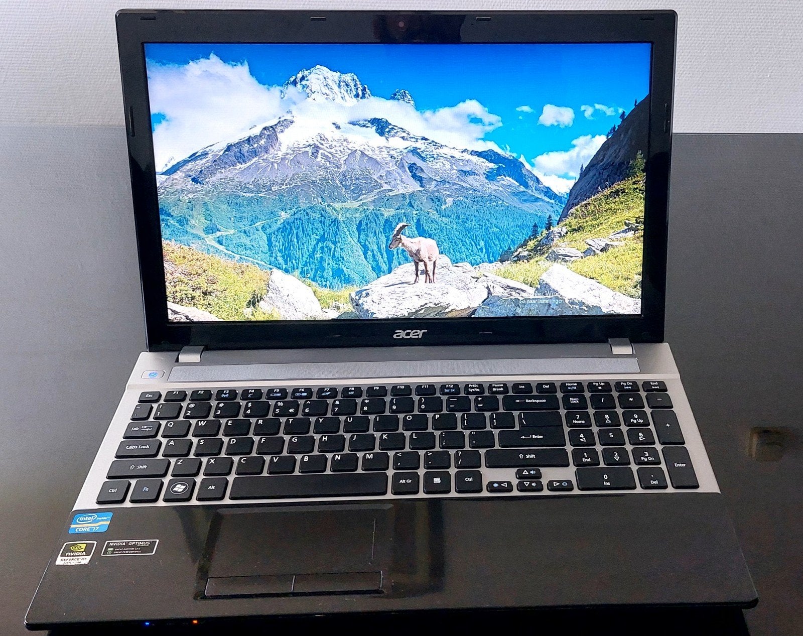 Acer aspire i7 15 inch Opslag 500 GB SSD, Computers en Software, 2 tot 3 Ghz, 8 GB, Ophalen of Verzenden, Zo goed als nieuw
