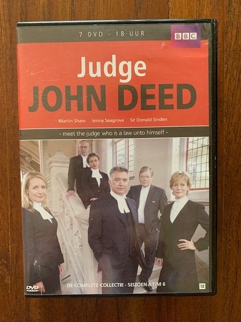 Judge John Deed seizoen 4 t/m 6   7 dvd box, Cd's en Dvd's, Engels, Nederlands, Ophalen of Verzenden, Zo goed als nieuw