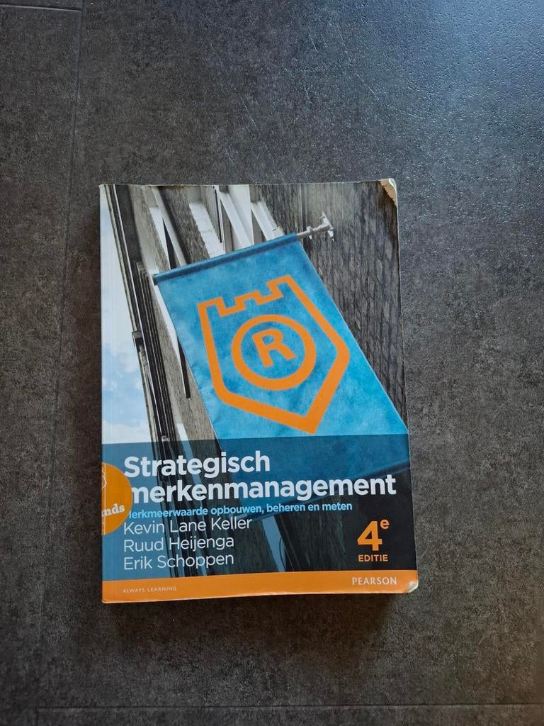 Erik Schoppen - Strategisch merkenmanagement, Gelezen, Ophalen of Verzenden, Erik Schoppen; Ruud Heijenga; Kevin Lane Keller, Nederlands