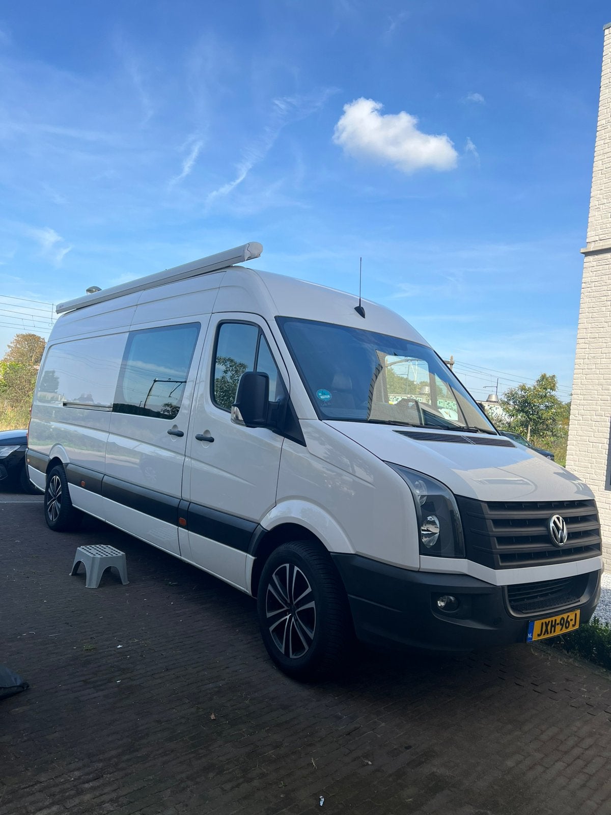 Volkswagen Crafter EURO 6 camperbus/crossbus L3 H2, Caravans en Kamperen, Buscamper of Camperbus, Volkswagen, Tot en met 2, Particulier