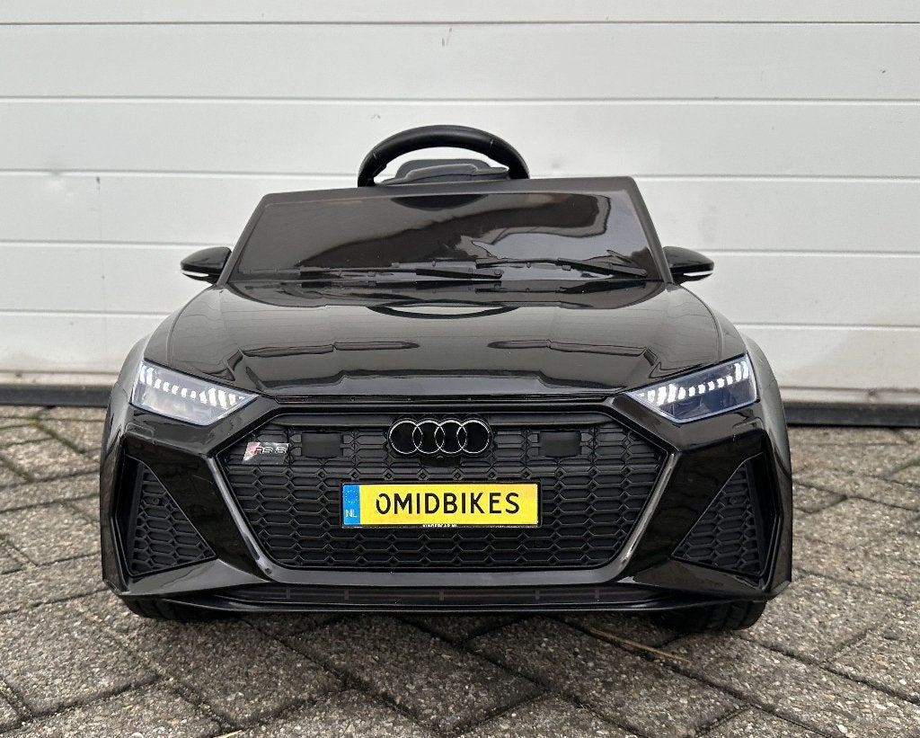 Kinder Auto Audi RS6 12v Bleutooth / Leder / RC, Ophalen of Verzenden, Nieuw