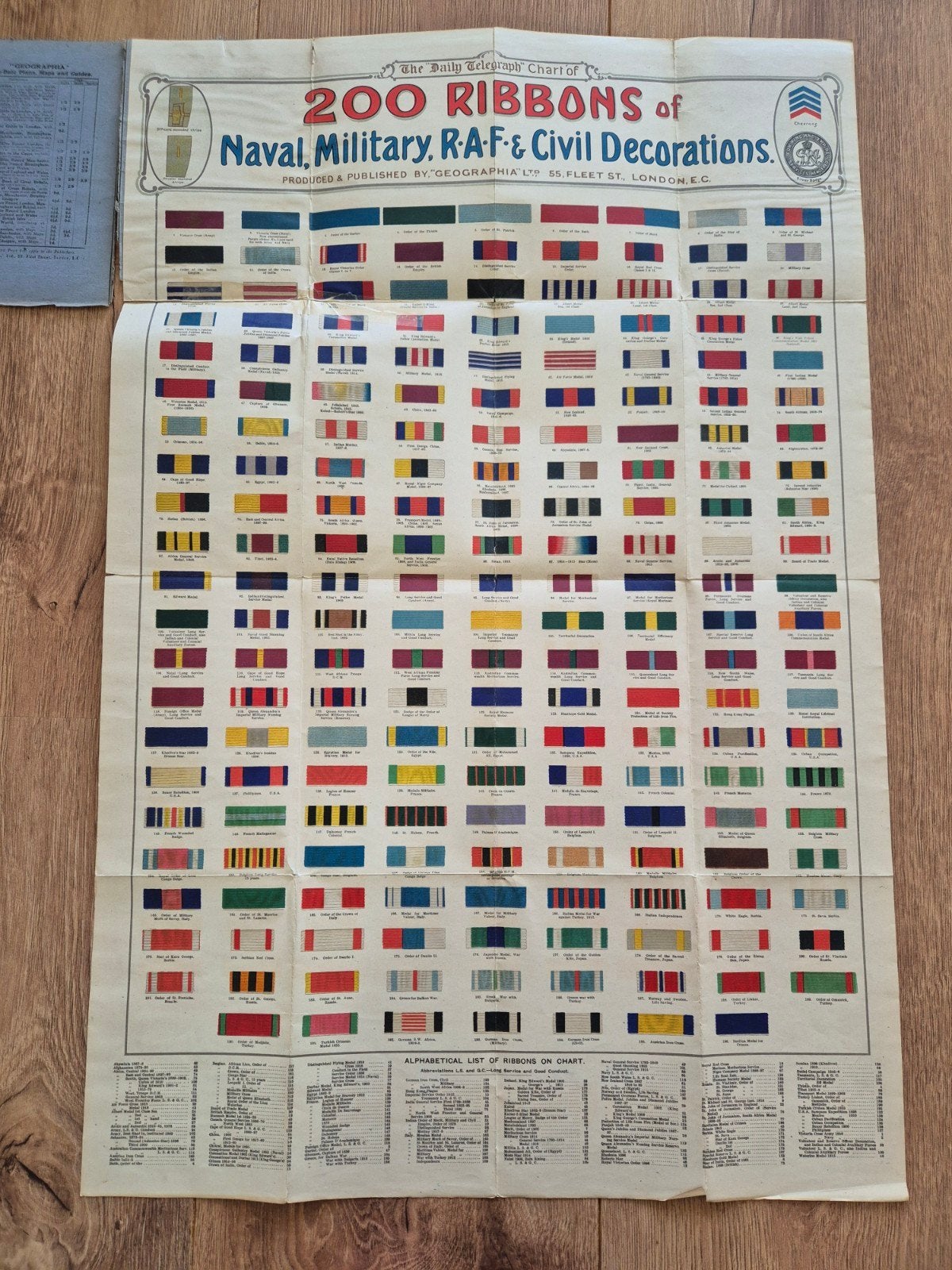 Boekje met opgevouwen pooster medaille batons US, Ophalen of Verzenden, Landmacht, Amerika, Lintje, Medaille of Wings