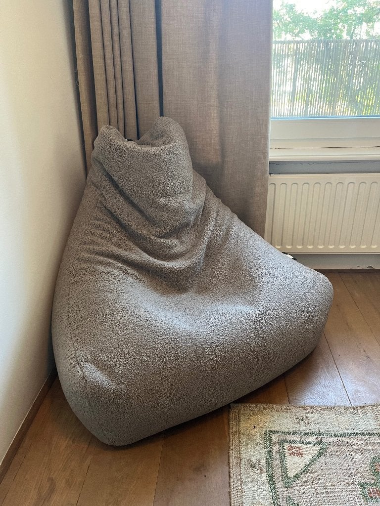 B-Bag Zitzak Extreme Lounge - Teddy, Huis en Inrichting, Zitzakken, Ophalen, Zo goed als nieuw, Bruin, Zitzak