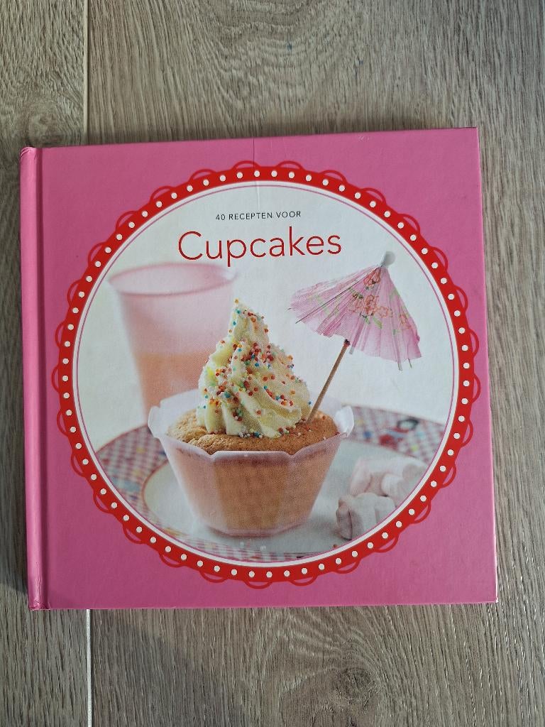 40 recepten voor Cupcakes, Ophalen of Verzenden, Gebruikt, Cupcakes, Boek of Tijdschrift
