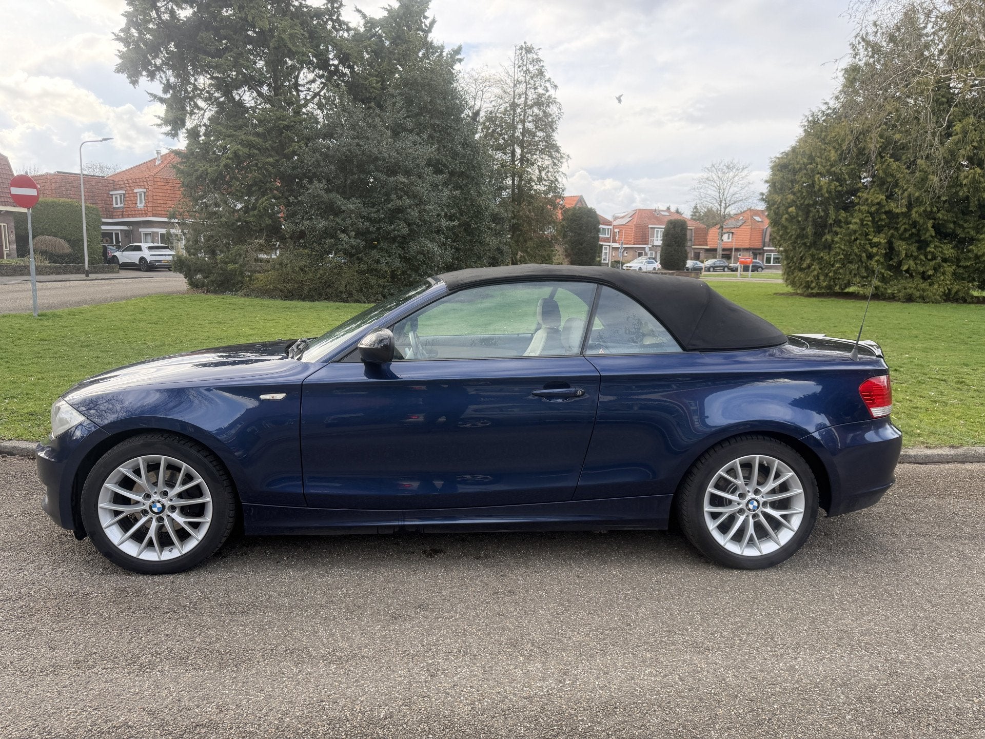 BMW 1 Serie Cabrio 118i Executive Airco, Leer, goed onderhou, Euro 5, Cabriolet, Handgeschakeld, Onderhoudsboekje