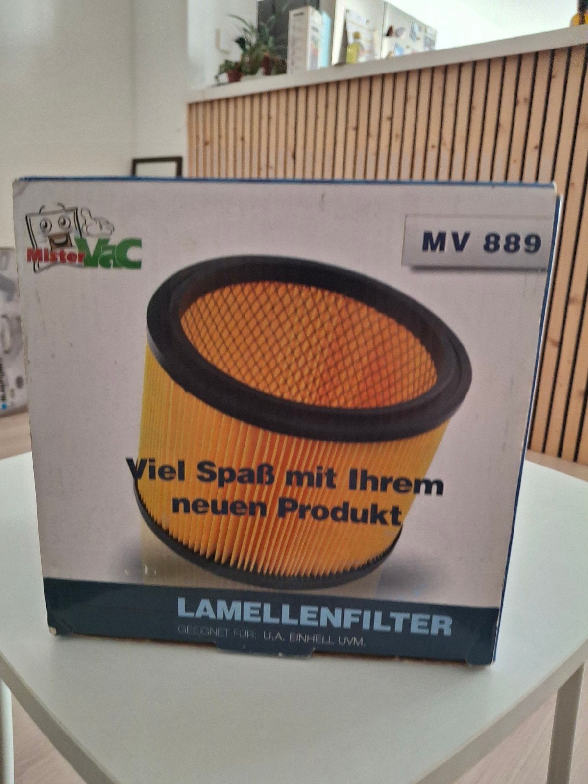 MisterVac Lamellenfilter MV 889 voor stofzuiger, Ophalen of Verzenden, Nieuw